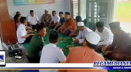 Caption: saat berlangsungnya Musdes pemilihan BPD Sawa Tengah, (Dok. Muadi/Regamedianews).
