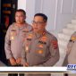 Caption: Kapolda Gorontalo Irjen Pol Helmy Santik diwawancara awak media saat kunjungan ke Mapolres Pohuwato, (Dok. Yusrianto/Regamedianews).