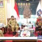 Caption: Bupati Kepulauan Meranti saat dipanggil Sekjen Kemendagri, (dok. foto istimewa).