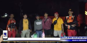 Tim SAR Evakuasi 4 Nelayan Gorontalo Ditengah Laut