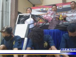 Polisi Ringkus 3 Maling Kabel di Kenpark Surabaya