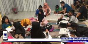 Tim MBKM KKN Tematik PIF UTM Adakan Bimbel Gratis