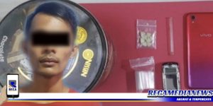 Pengedar Buat Resah Warga Karang Menjangan Ditangkap