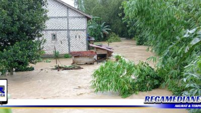 Waspada Banjir, Sungai Robatal Sampang Meluap