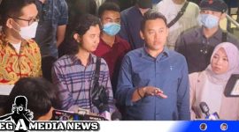 Caption: Muhlas Sampang saat ditemui awak media (foto: tim regamedianews) 