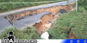 Jalan Poros Sokobanah Sampang Ambles