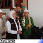 Caption: Gubernur Jatim Khofifah saat di Ponpes At-Taroqqi Karongan, Sampang, (dok. Harry Regamedianews).