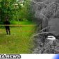 Caption: anggota Polsek Ketapang saat berada di lokasi kejadian, (dok. Harry Regamedianews).