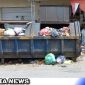 Caption: bak truk sampah yang terletak didepan Pasar Pangarengan, (dok. Harry Regamedianews).