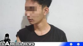 Caption: inisial (AI) tersangka persetubuhan terhadap gadis dibawah umur, (dok. Yusrianto Regamedianews).