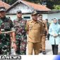 Caption: Danrem 084/Bhaskara Jaya didampingi Wabup Sampang saat tinjau asrama lama Kodim, (dok. Prokopim).