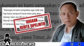 Caption: Ahmad Bahri dari Lembaga Bantuan Hukum Lentera Keadilan Sampang, (dok. regamedianews).