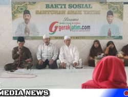 Anniversary Ke 3, Gerakjatim Santuni Anak Yatim Piatu