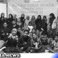 Caption: Abdimas UTM Kelompok 32 pose bersama usai nobar film 