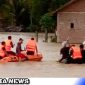 Caption: saat Evakuasi warga oleh BPBD Kabupaten Beiureun (foto asmar endi) 