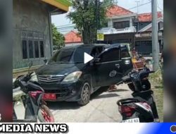 Viral, Mobil Pelat Merah Cegat Pelaku Sabu di Sampang
