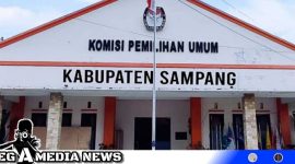 Caption: kantor KPUD Sampang, (dok. regamedianews).