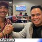 Caption: Tiktoker Ryan Sunandar bersama Acong Latif disalah satu cafe, (dok. regamedianews).