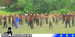 Tingkatkan Solidaritas, TNI – Polri dan Wartawan Aceh Selatan Olah Raga Bersama