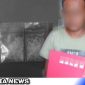 Caption: tersangka MY tunjukkan barang bukti narkoba jenis sabu-sabu, (dok. regamedianews).