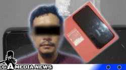 Polisi Ciduk Pelaku Sabu Sistem Ranjau Depan Samsat Surabaya