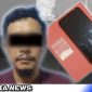 Caption: tersangka kasus narkoba inisial DW dan barang bukti, (dok. regamedianews).