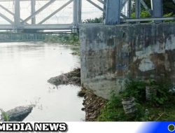 Jembatan Gantung Pasie Meurapat Kluet Selatan, Terancam Ambruk