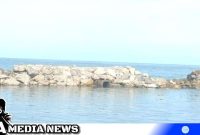 Caption: Tanggul Pengaman Pantai Tapaktuan (Foto/AE). 