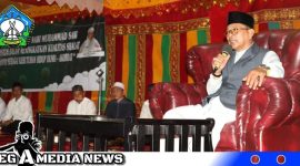 Caption: Bupati Aceh Selatan dan Forkopimda hadiri Isra Mi