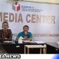 Caption: saat Konferensi Pers yang berlangsung di Aula Media Center Bawaslu Aceh Selatan (foto/AE) 