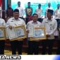 Caption: Pemkab Aceh Selatan usai Raih Penghargaan Dari Ombudsman RI. (Foto/AE). 