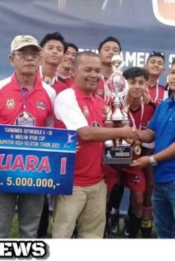 Pis Media Football Academy Juara Piala Muslim Ayub U-15