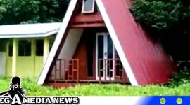 Caption: tampak bangunan Cottage yang ada di Pulau Tolinggula, (dok. regamedianews). 
