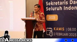Caption: Sekretaris Jenderal Kemendagri Suhajar Diantoro, (dok. regamedianews).