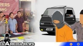 Caption: Polres Sampang ungkap kasus pencurian pick up, (dok. regamedianews).