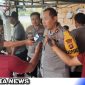Caption: Kapolres Gorontalo saat diwawancara usai Jumat Curhat, (dok. regamedianews).