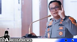 Caption: Kepala Kepolisian Daerah Gorontalo Irjen Pol Helmy Santika, (dok. regamedianews).