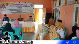 Caption: saat berlangsungnya Musrenbangdes Mootinelo tahun 2024, (dok. regamedianews).