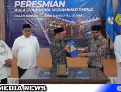 Rektor UTM Resmikan Aula Syaikhona Muhammad Kholil