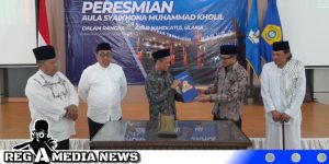 Rektor UTM Resmikan Aula Syaikhona Muhammad Kholil