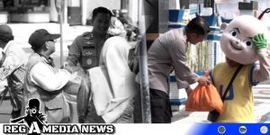 Jumat Berkah, Kapolres Sampang Bersedekah