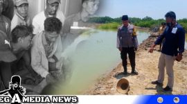 Caption: anggota Polsekta Sampang cek TKP tewasnya tiga warga Polagan, (dok. regamedianews).
