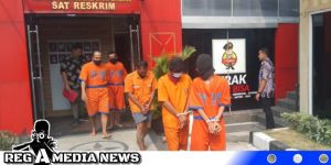 Polres Tanjung Perak Ungkap Kasus Curanmor & Penipuan