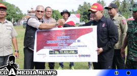 Caption: Kampung Siaga Bencana, Kecamatan Kluet Utara yang belokasi di Gampong Pulo Kambing (foto/ae). 