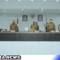 Caption: Rapat Koordinasi Pemerintahan (Rakorpem) di aula Melati Kantor Bupati Asahan (doc.ir) 