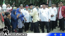 Caption: Wakil Gubernur Sumatera Utara (Wagubsu), Musa Rajekshah meresmikan Masjid Musyahadah (foto/ir). 