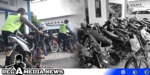 Puluhan Motor Balap Liar Diamankan Polres Sampang