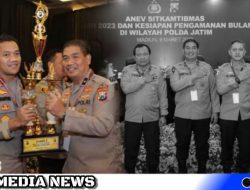 Kapolres Sampang Terima Reward Dari Kapolda Jatim