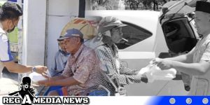 Jumat Berkah, AMK Sampang Bersedekah