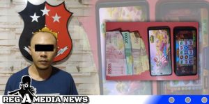 Polsek Krembangan Tangkap Penjual Chip Higgs Domino